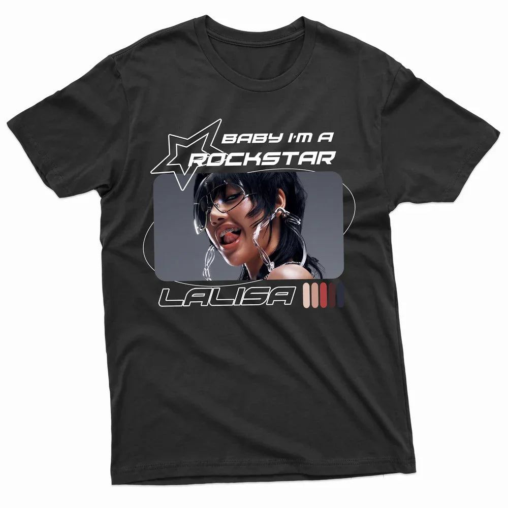 Camiseta Básica Lisa Colors - preto