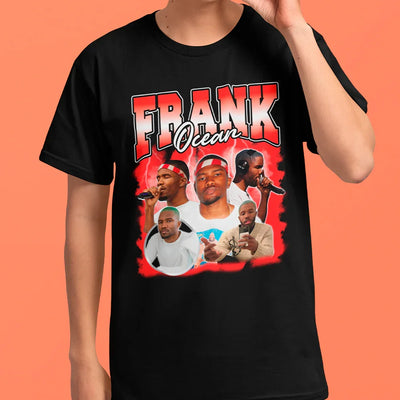 Camiseta Básica Frank Ocean Collage