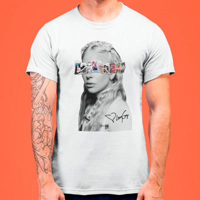 Camiseta Básica Lady Gaga Albuns