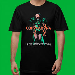 Camiseta Básica Lady Gaga Copacabana Gaga