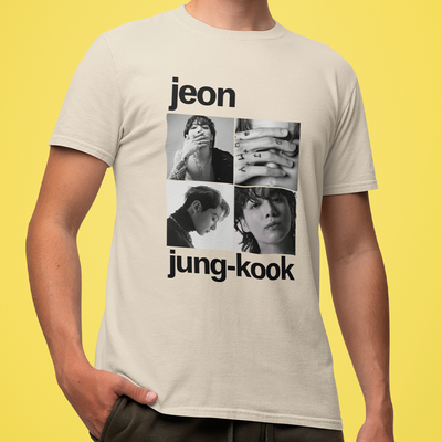 Camiseta Básica Jeon Jungkook BTS