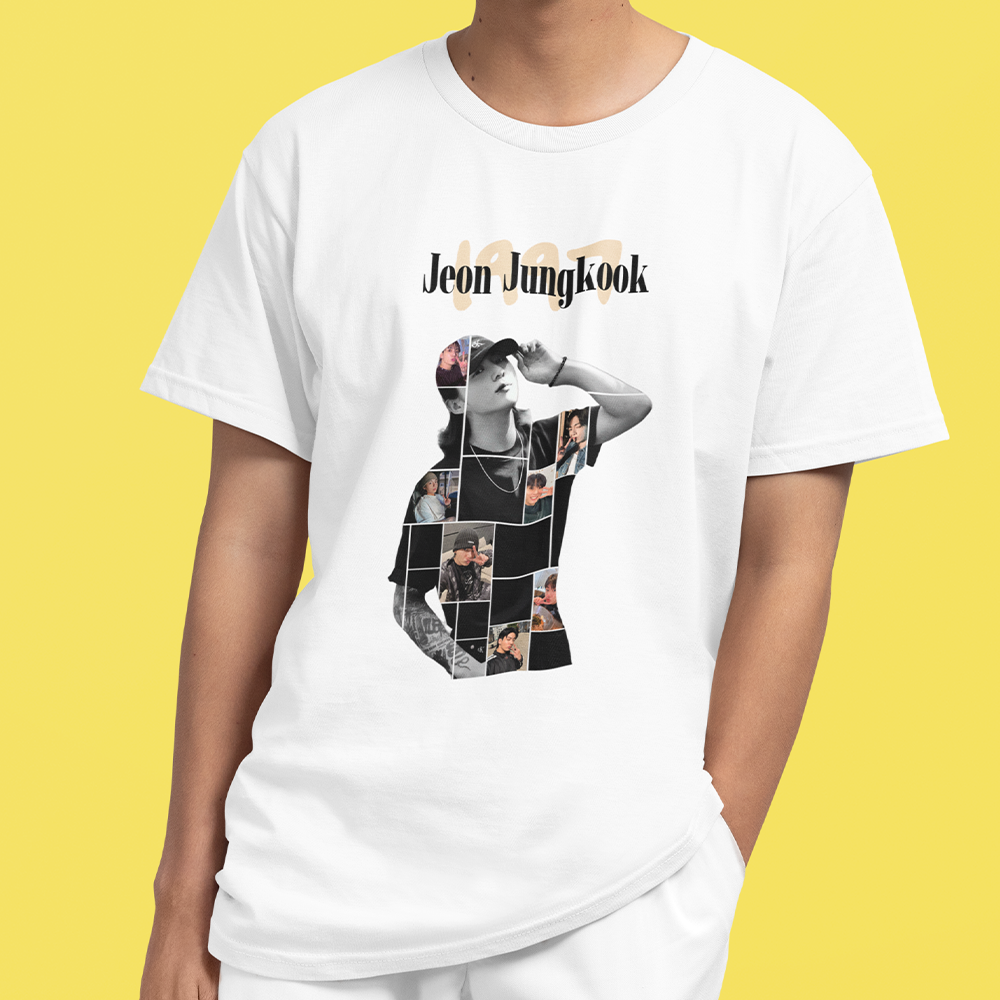 Camiseta Básica Jungkook BTS 1997