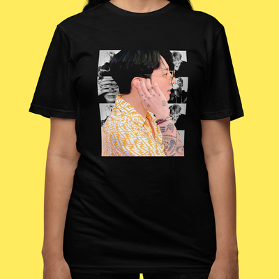Camiseta Básica Jungkook BTS Collage