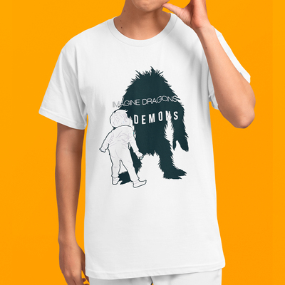 Camiseta Básica Imagine Dragons Demons