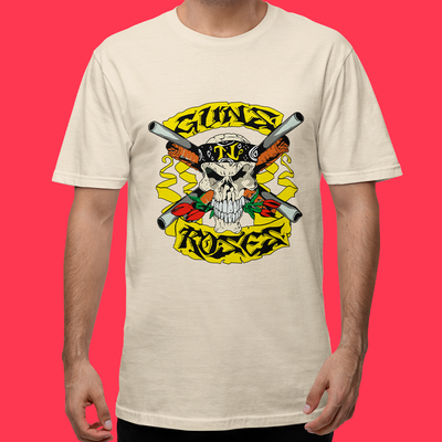 Camiseta Básica Guns N' Roses Skull