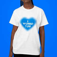 Camiseta Básica Wonho You Heart
