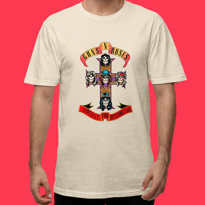 Camiseta Básica Guns N' Roses Appetite For Destruction