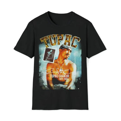Camiseta Básica Tupac 1996-PRETO
