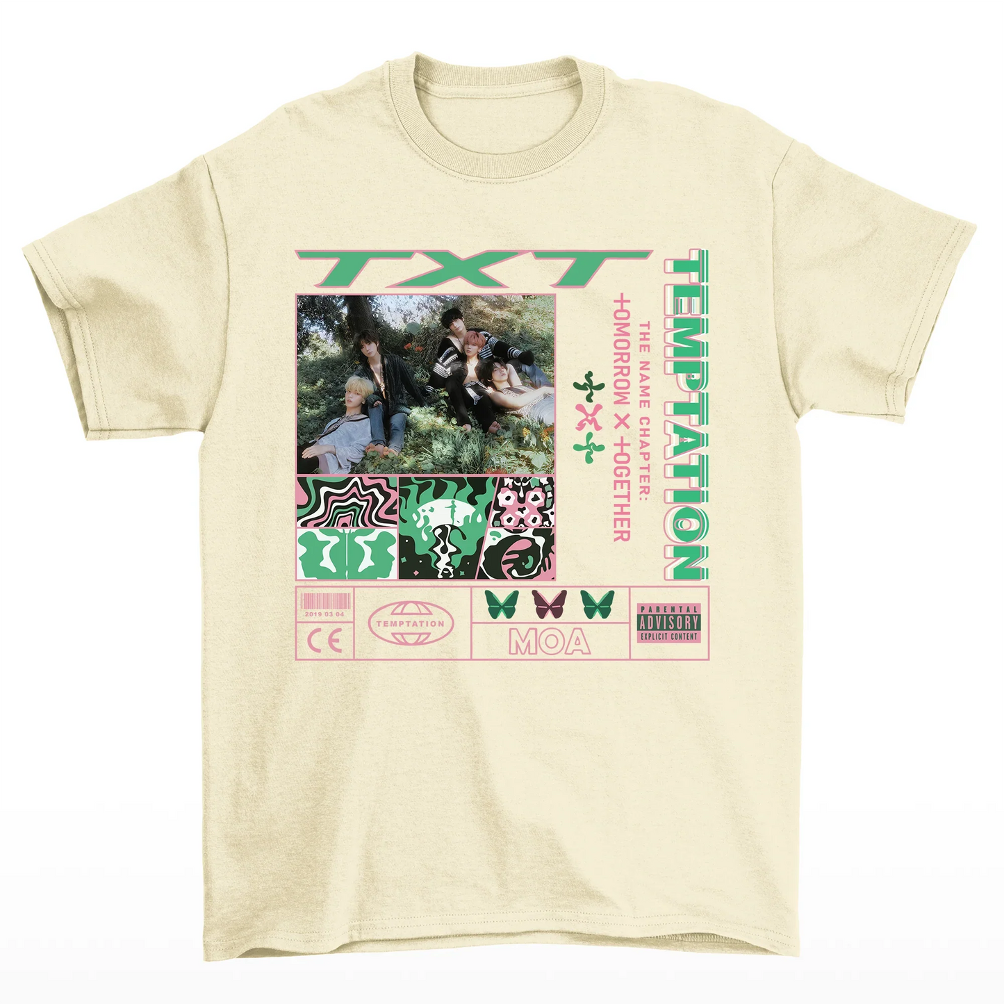 Camiseta Básica TXT Temptation