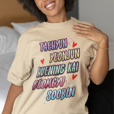 Camiseta Básica TXT Names