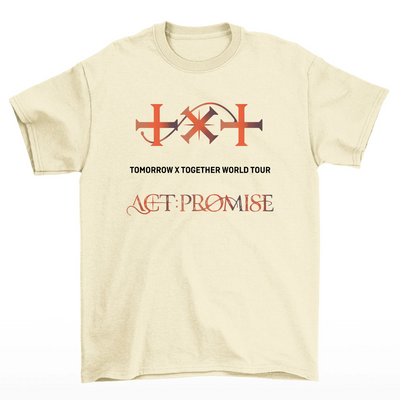 Camiseta Básica TXT Logo Act Promise World Tour