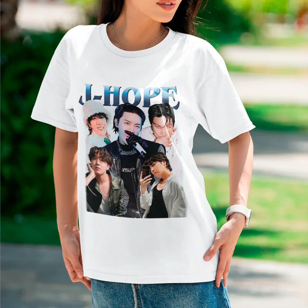 Camiseta Básica BTS J-Hope Graphic