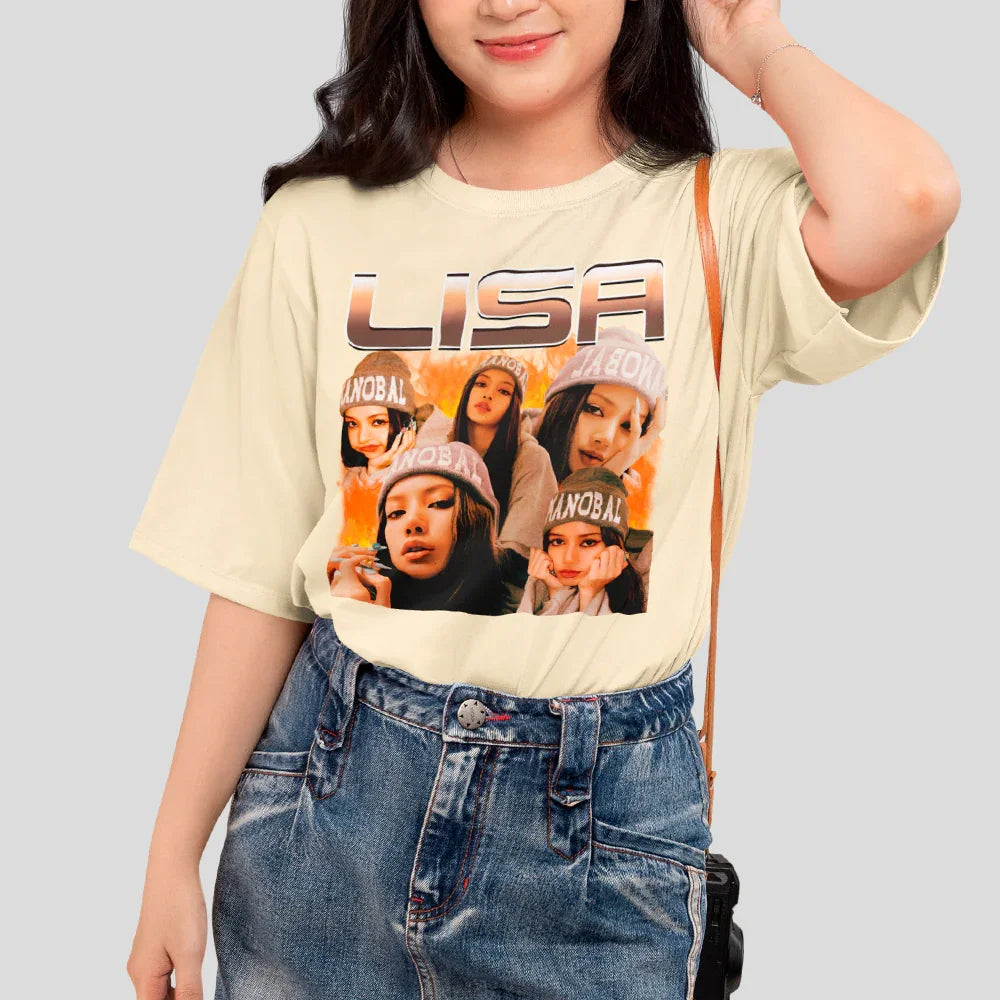 Camiseta Básica Blackpink Lisa