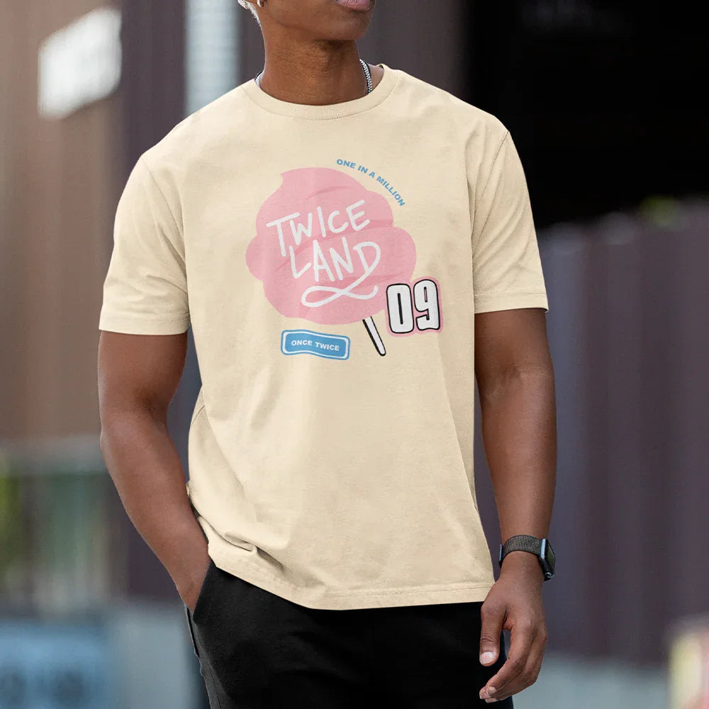 Camiseta Básica Twice Land