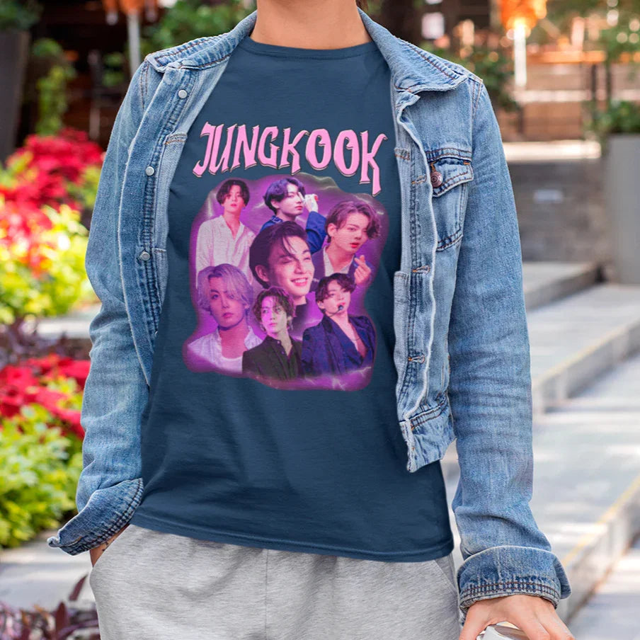 Camiseta Básica Jungkook BTS