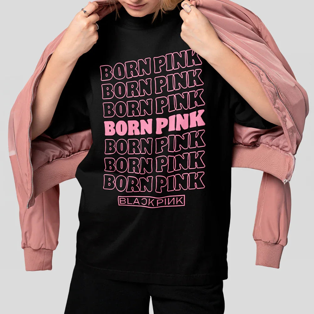 Camiseta Básica Born Pink Blackpink