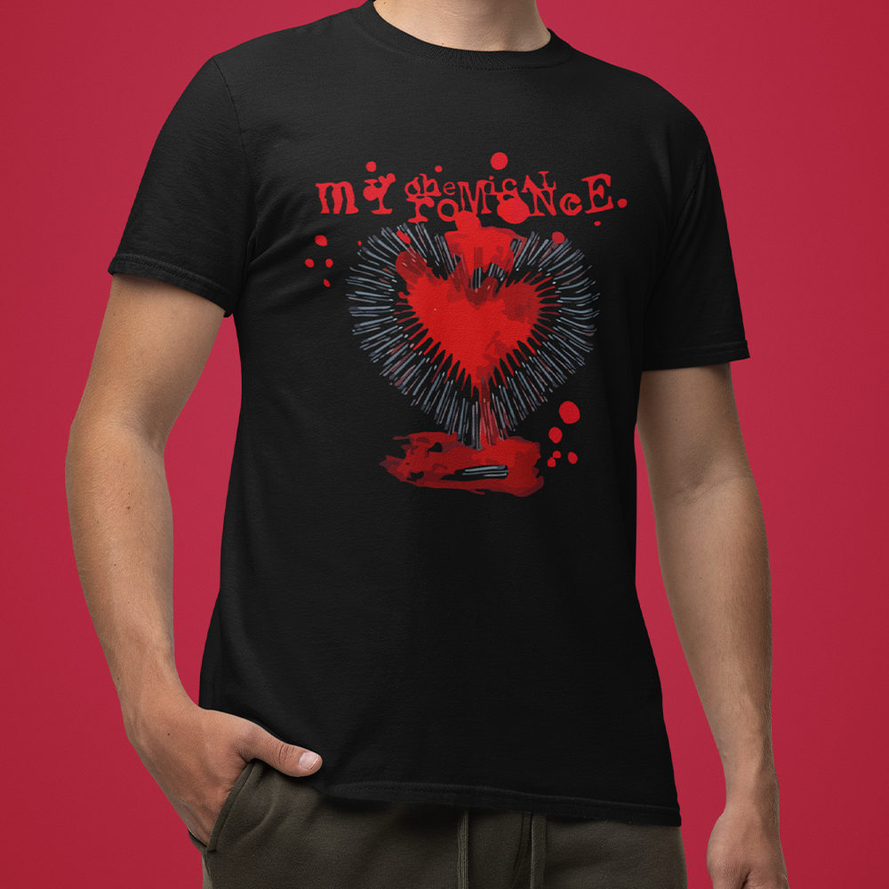 Camiseta Básica My Chemical Romance Smoking Gun