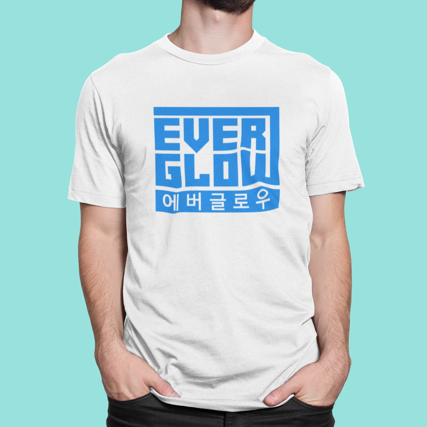 Camiseta Básica Everglow Logo Graphic - branco