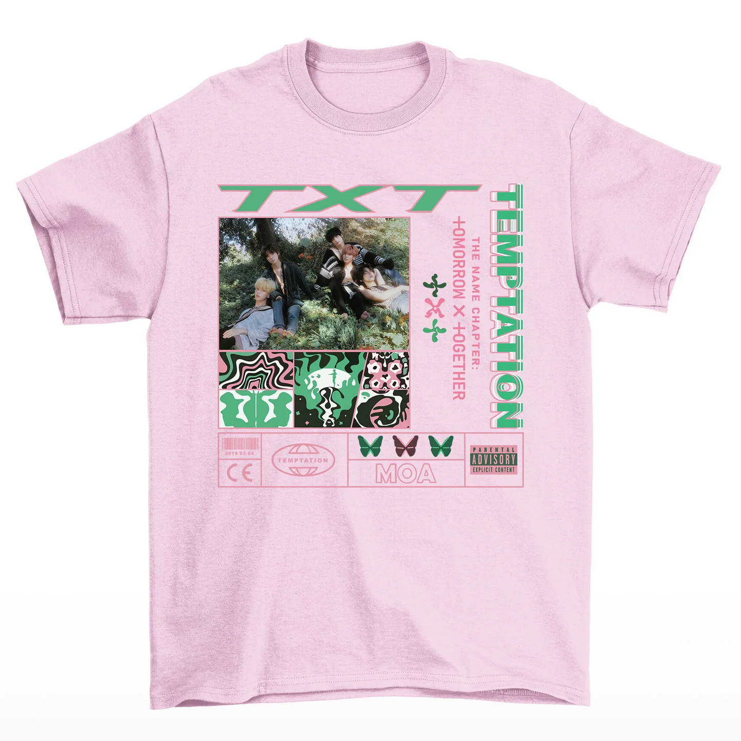 Camiseta Básica TXT Temptation