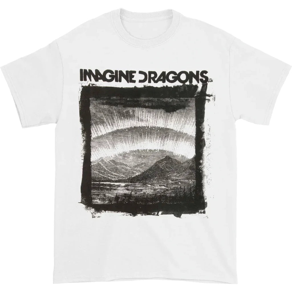 Camiseta Básica Imagine Dragons Graphic Scene