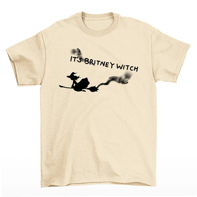 Camiseta Básica Britney Spears Witch Halloween - Pérola