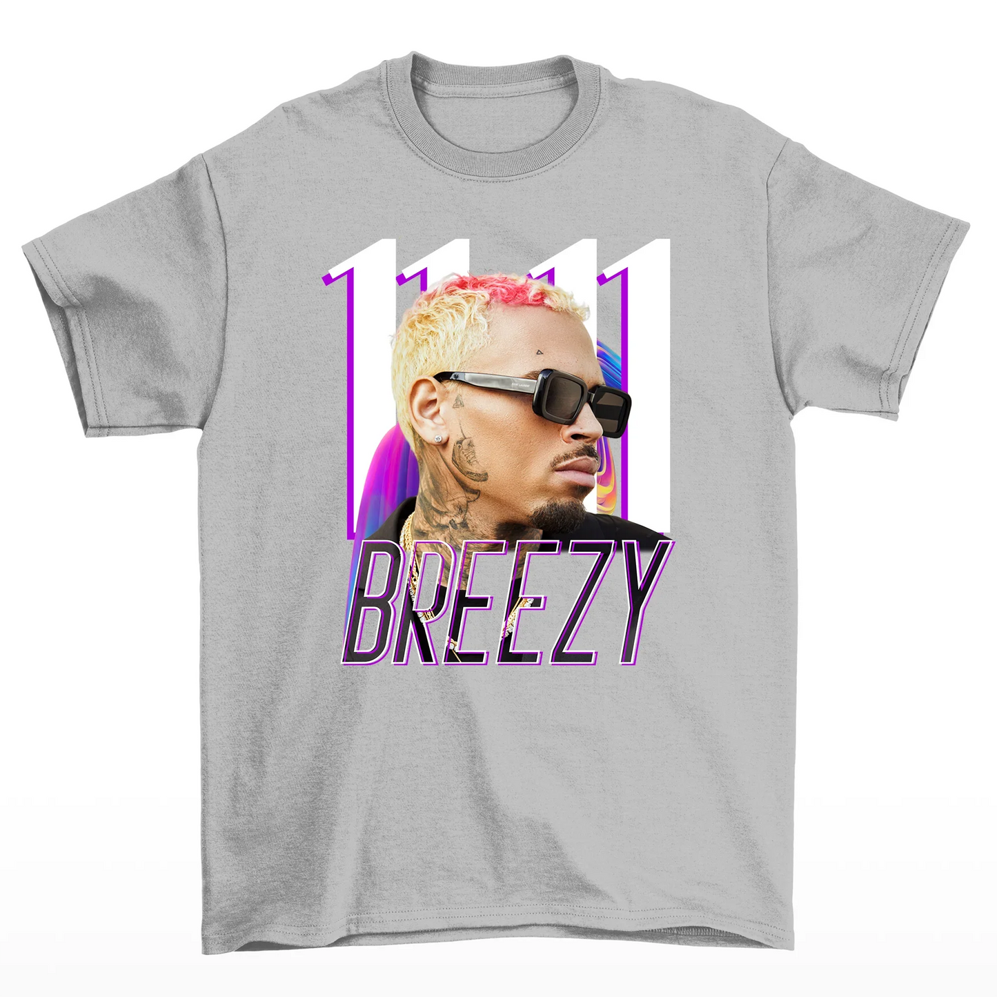 Camiseta Básica Breezy 11:11 Chris Brown Breezy