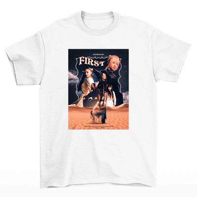 Camiseta Básica Everglow First Photo -  branco