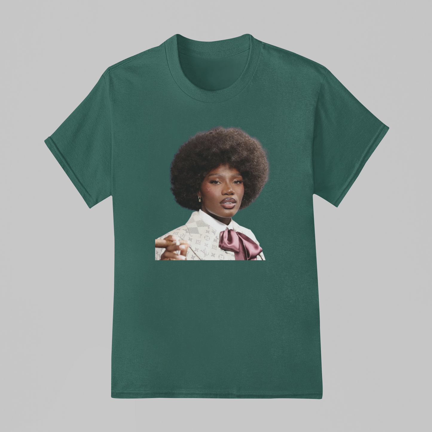 Camiseta Básica Doechii Smoke