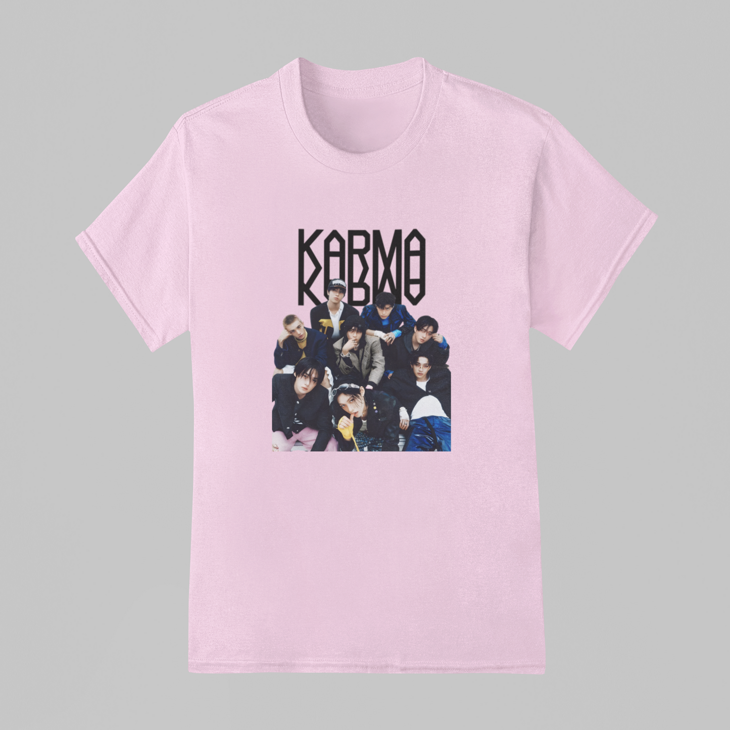 Camiseta Básica Stray Kids Karma Group