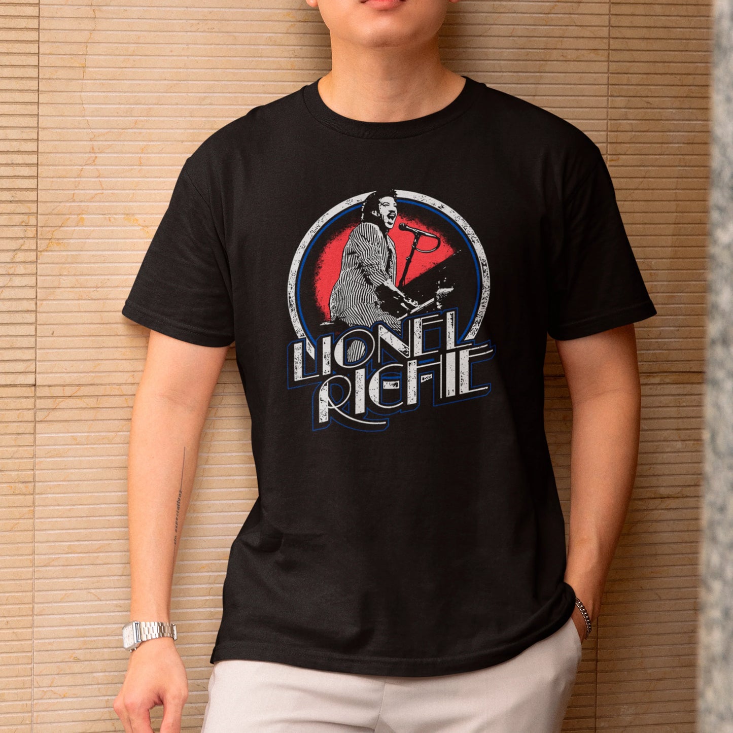 Camiseta Básica Lionel Richie Show