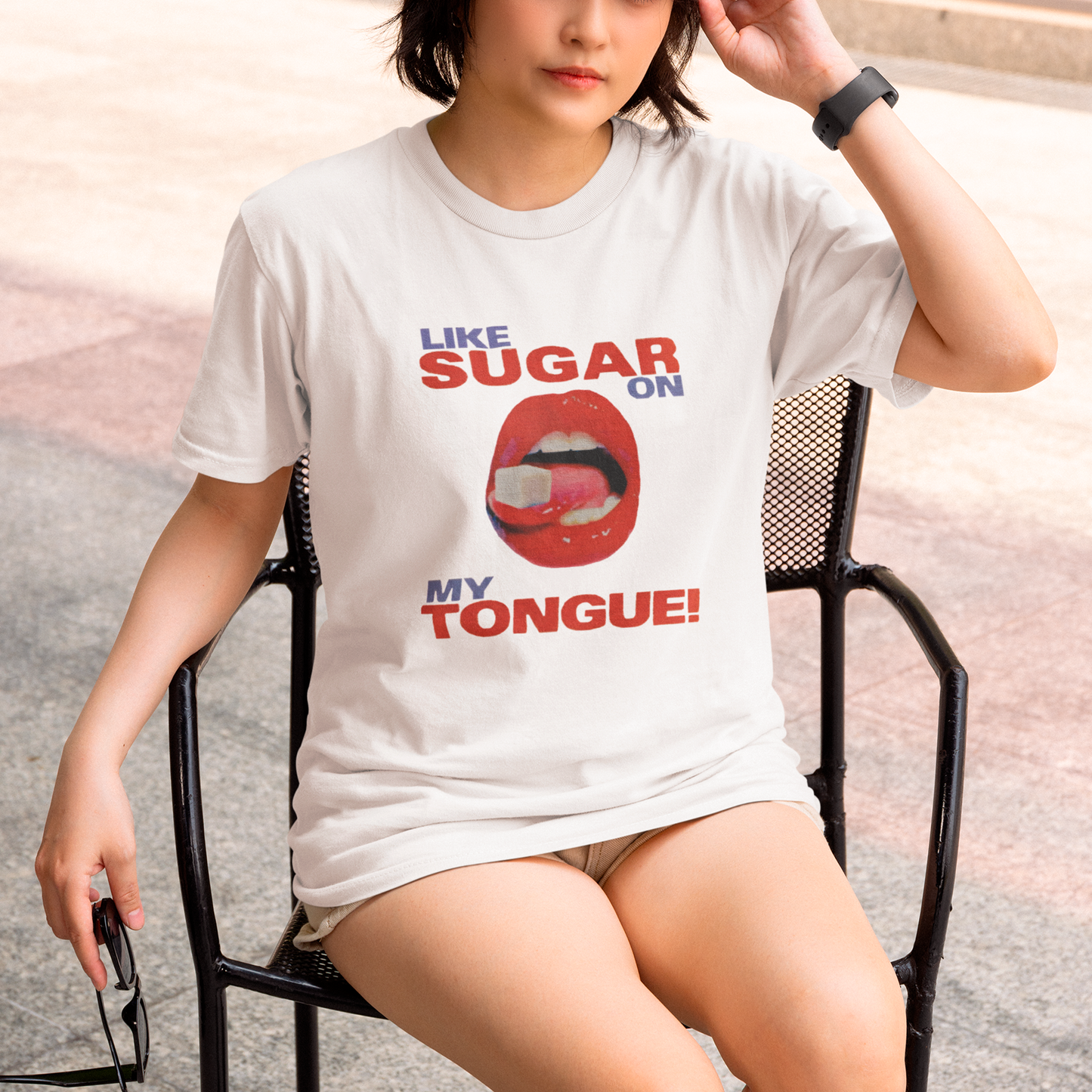 Camiseta Básica Tyler The Creator Like Sugar On My Tongue