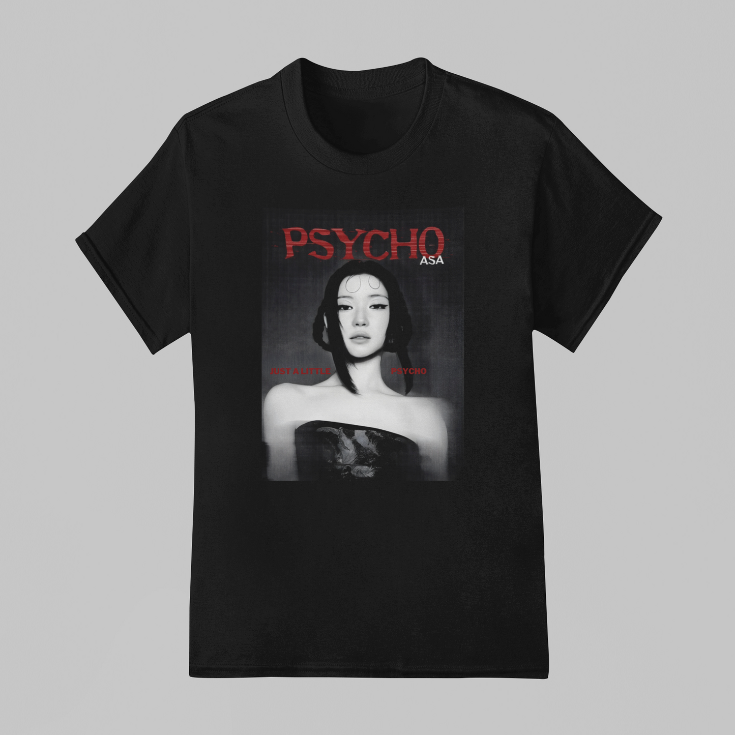 Camiseta Básica Babymonster Psycho Asa