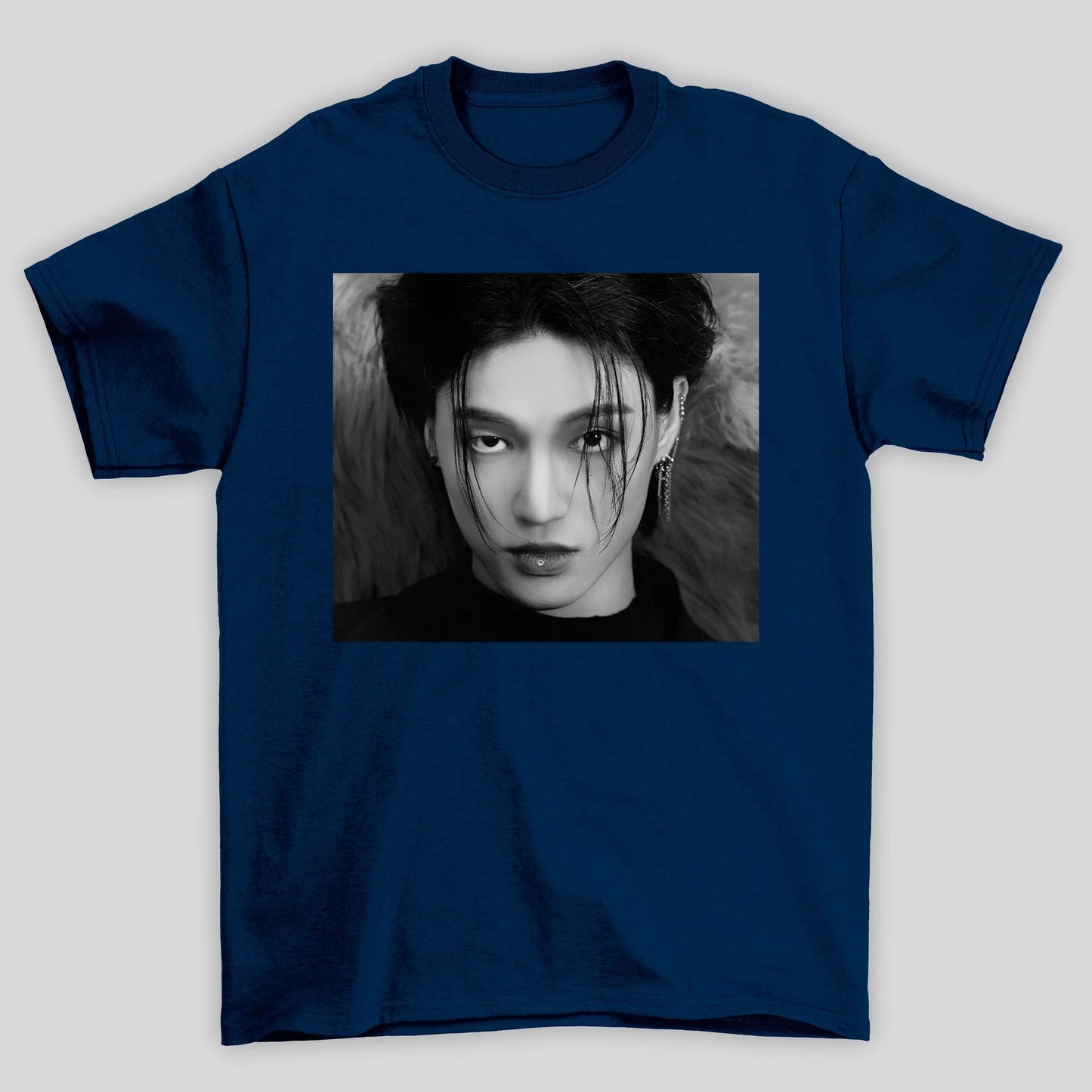 Camiseta Básica Ateez Wooyoung Photo