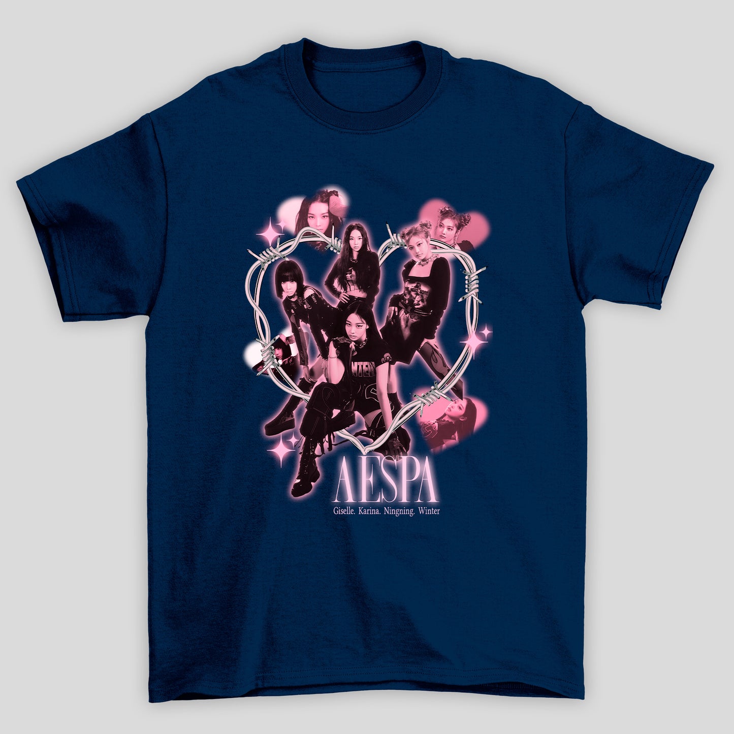 Camiseta Básica Aespa Chrome