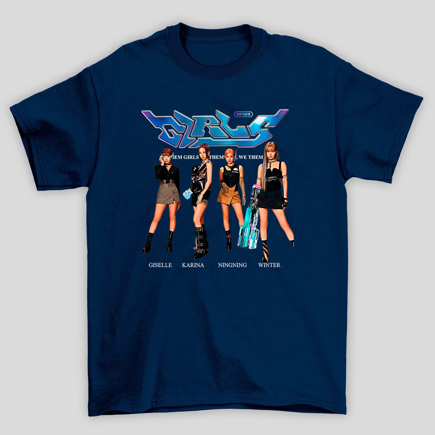 Camiseta Básica Aespa Girls