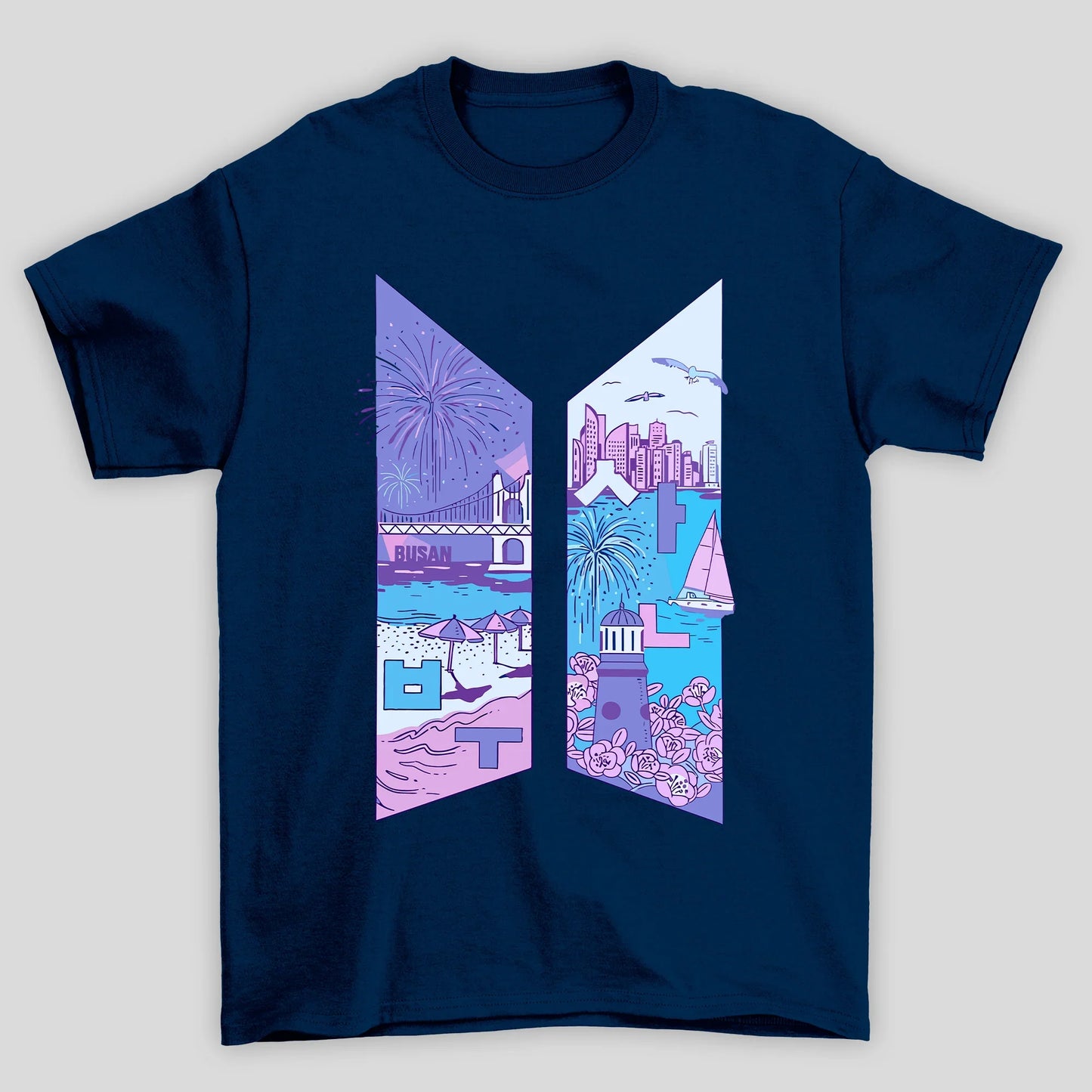 Camiseta Básica BTS Busan