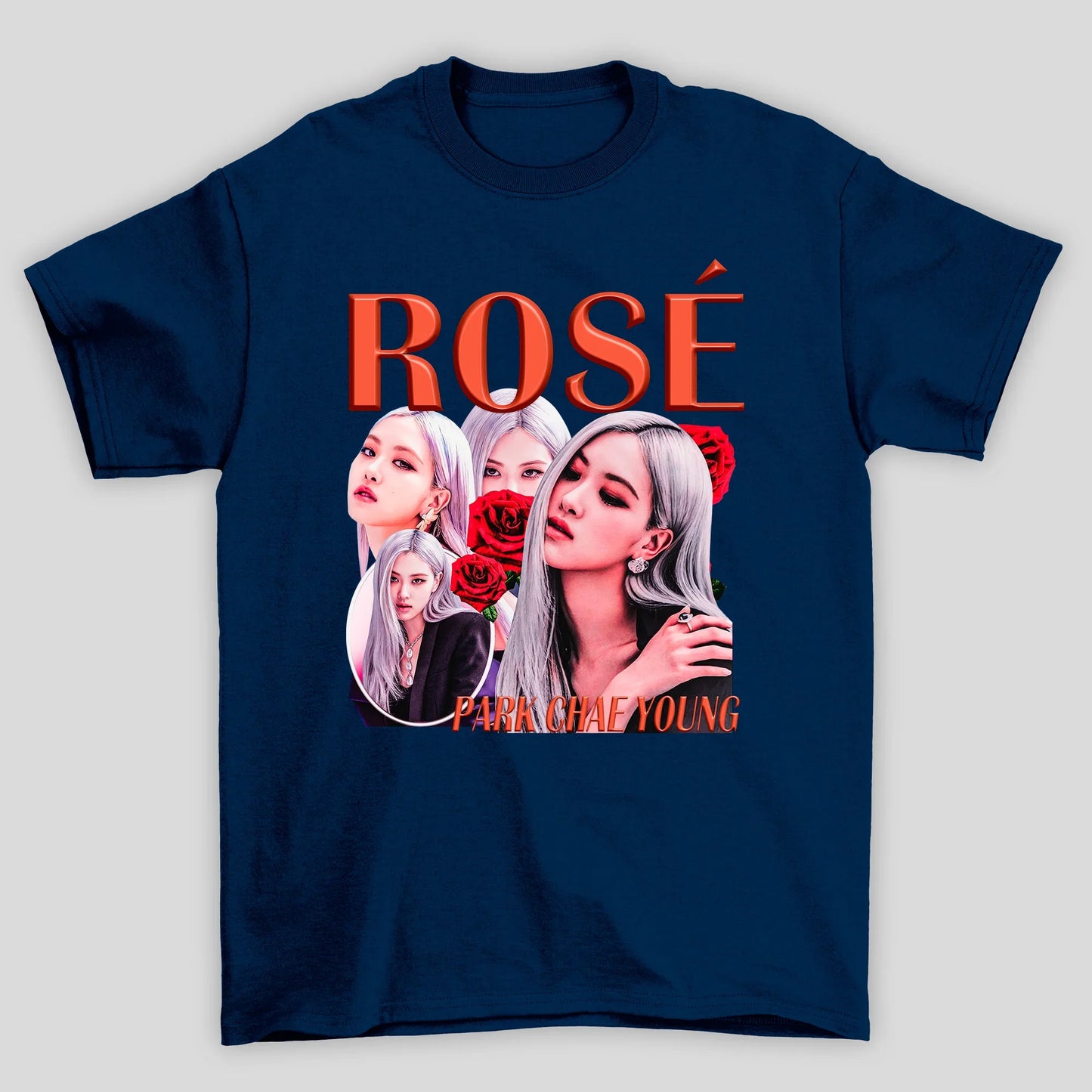 Camiseta Básica Blackpink Rose