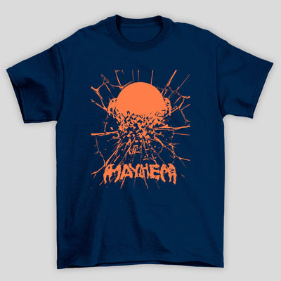 Camiseta Básica Lady Gaga Mayhem Rachadura