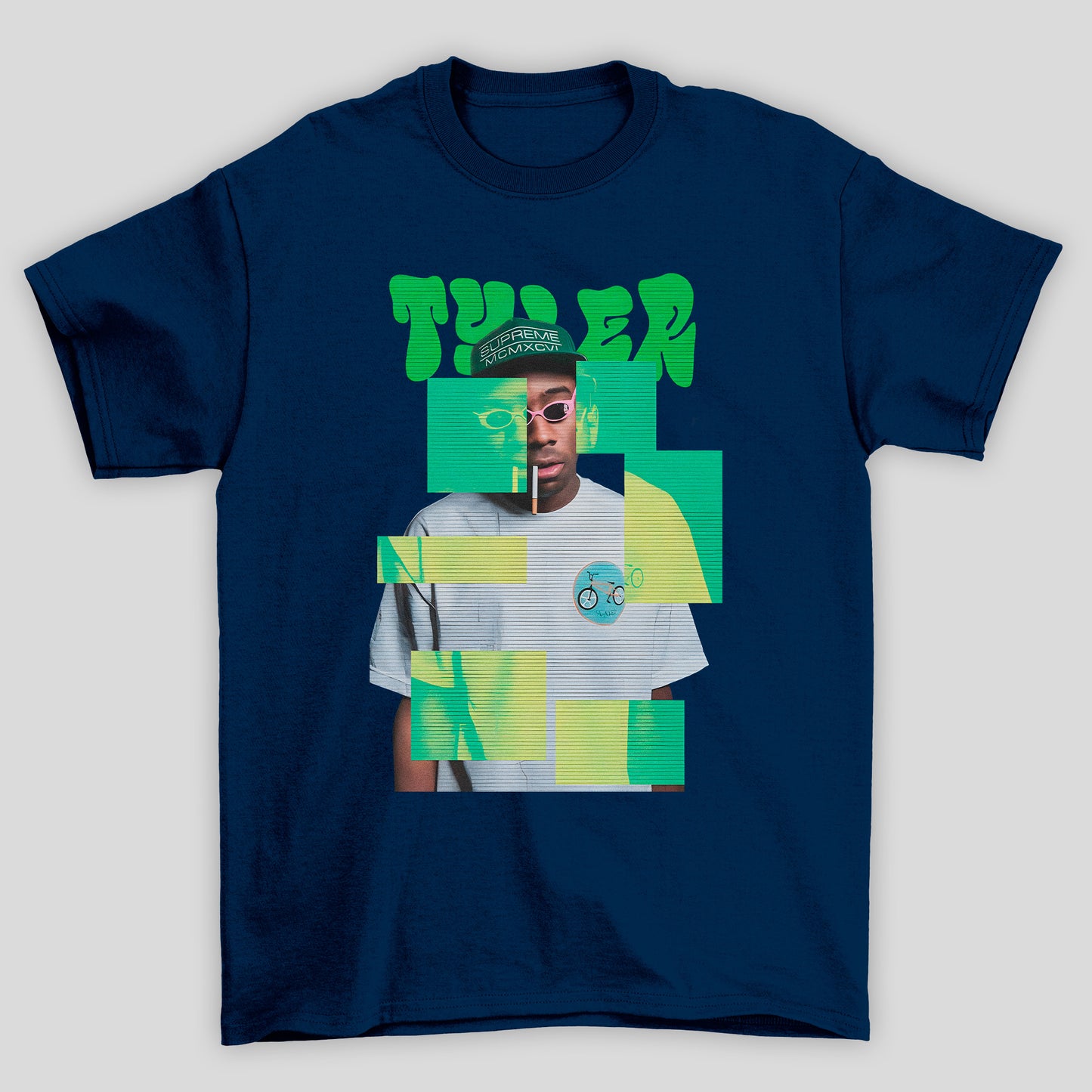 Camiseta Básica Tyler The Creator Glitch