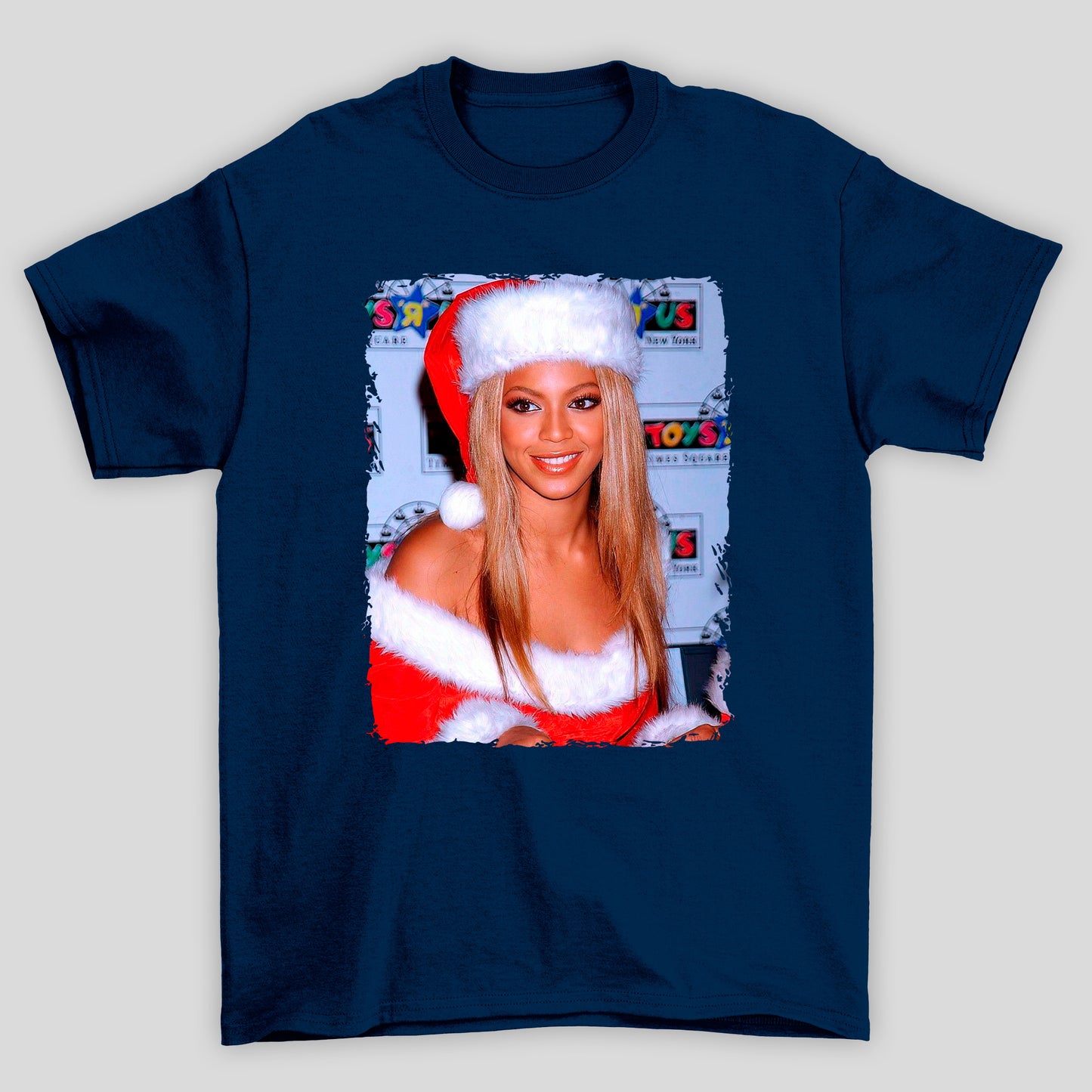 Camiseta Básica Christmas Beyonce