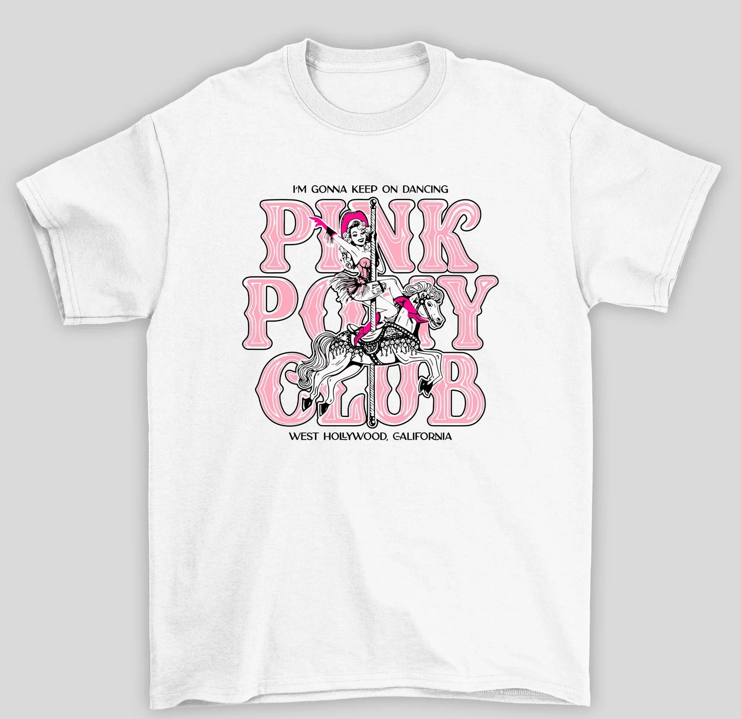 Camiseta Básica Chappel Roan Pink Poney Club