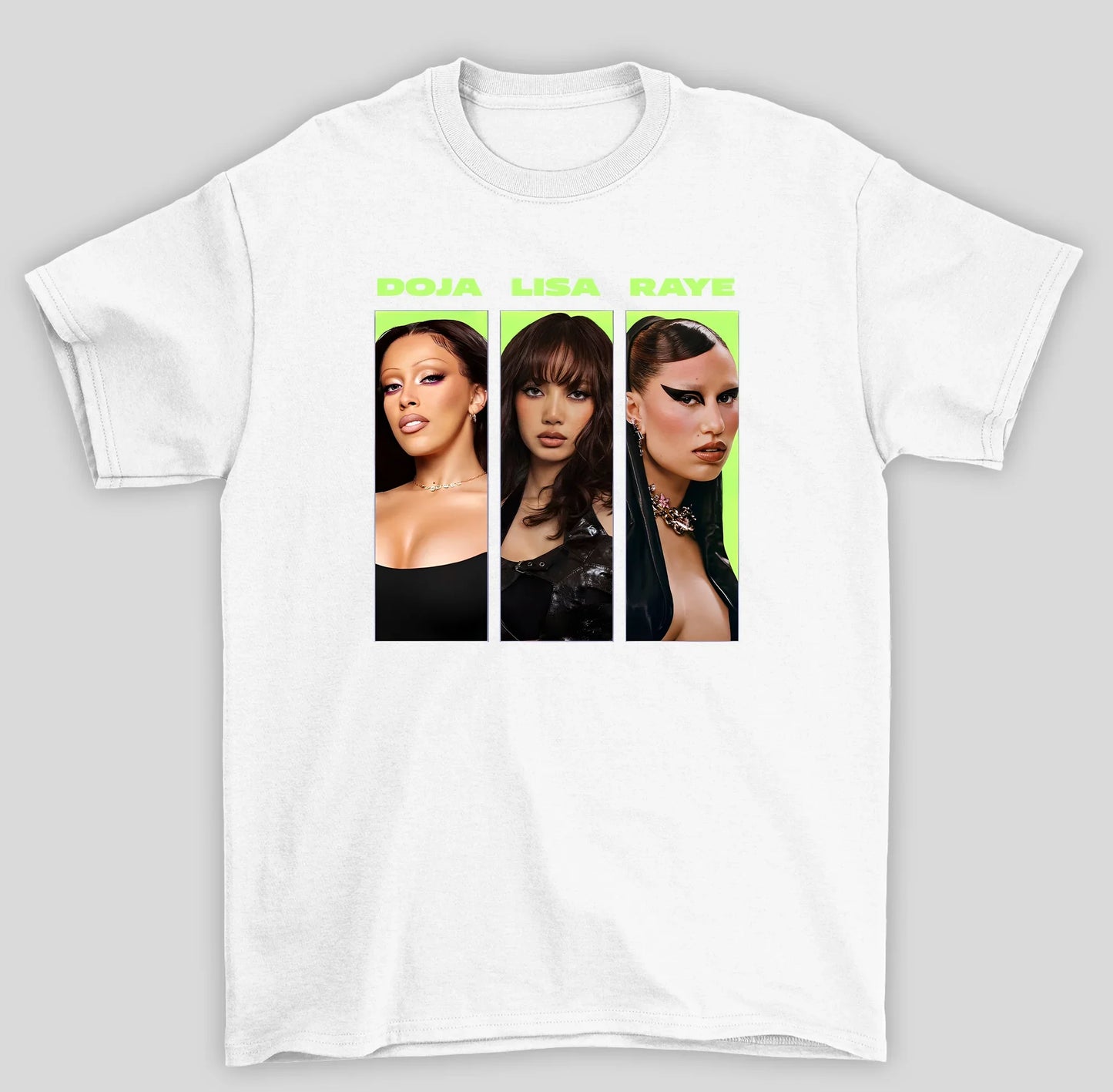 Camiseta Básica Lisa X Doja X Raye- branco