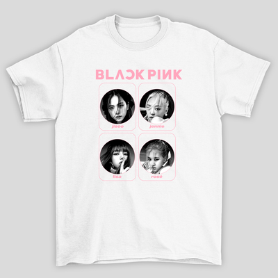 Camiseta Básica Blackpink Members