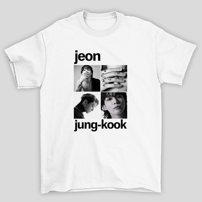 Camiseta Básica Jeon Jungkook BTS