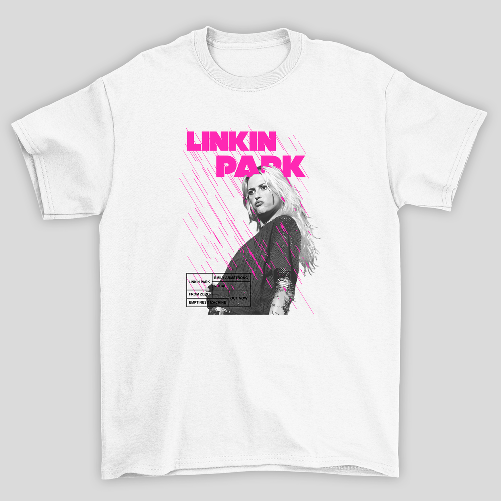 Camiseta Básica Linkin Park Emily Armstrong