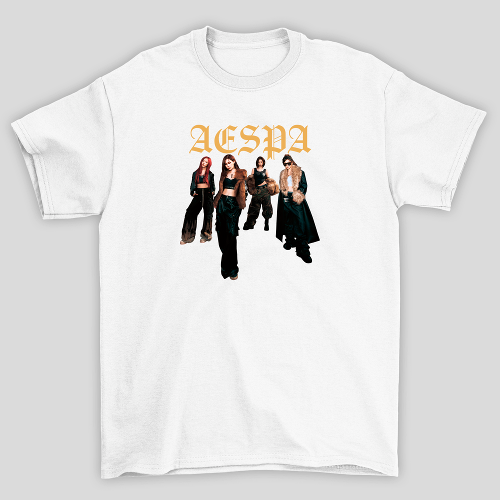 Camiseta Básica Aespa Dirty Work Concept