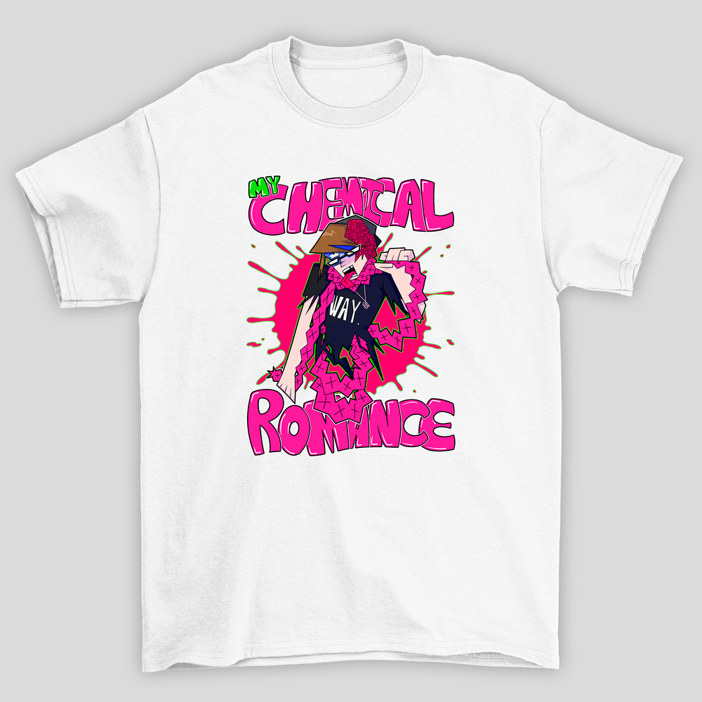Camiseta Básica My Chemical Romance The Black Parade