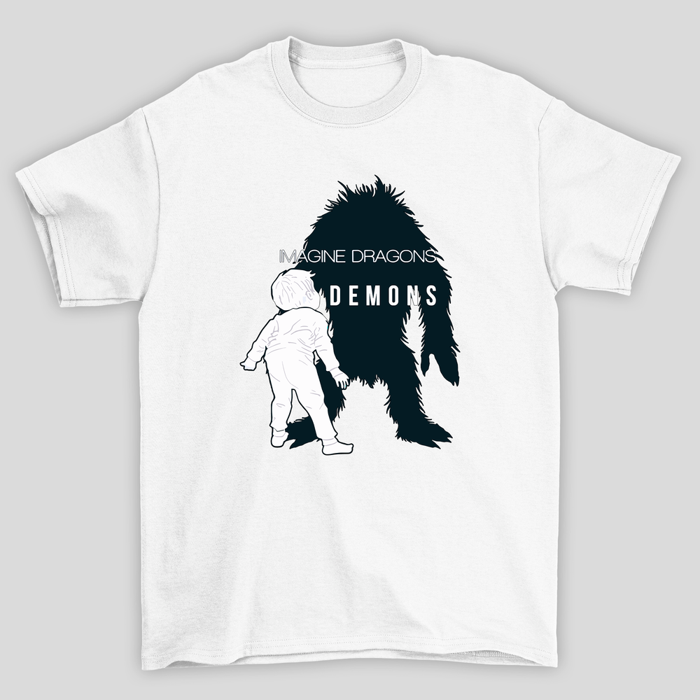 Camiseta Básica Imagine Dragons Demons