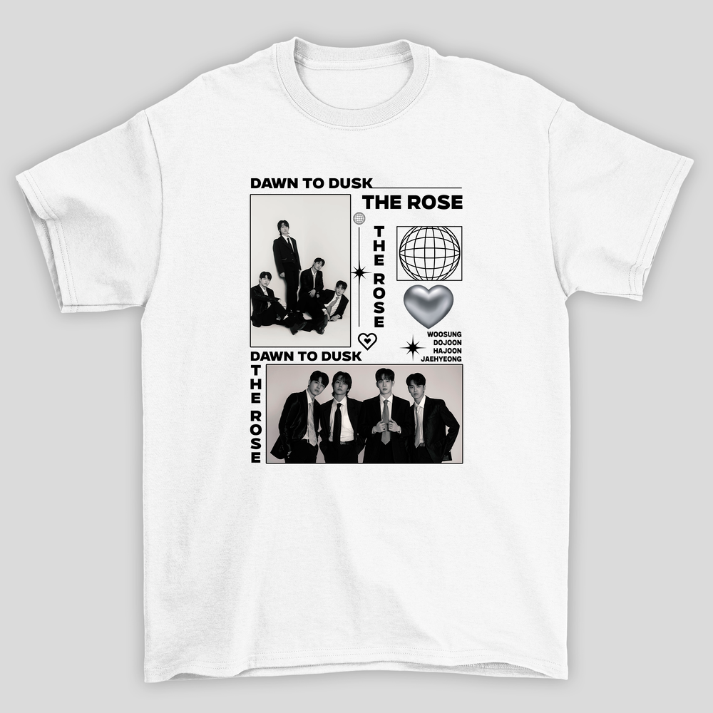 Camiseta Básica The Rose Down To Dusk