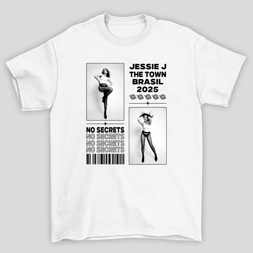 Camiseta Básica Jessie J. The Town No Secrets